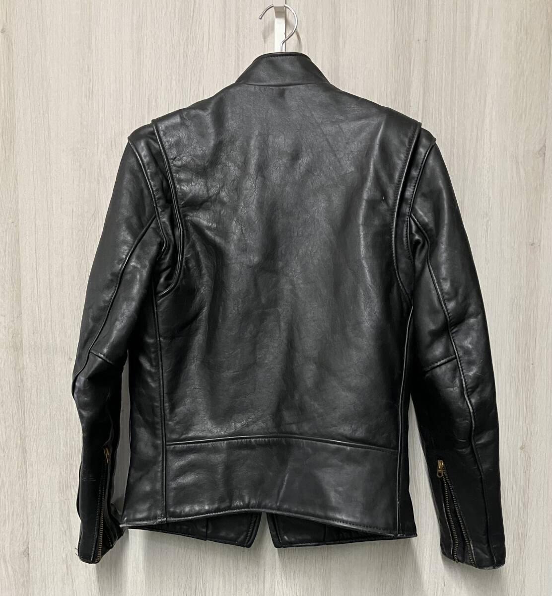 SHOTT/ショット/シングルライダース/641XX/USA製/サイズ34/ブラック