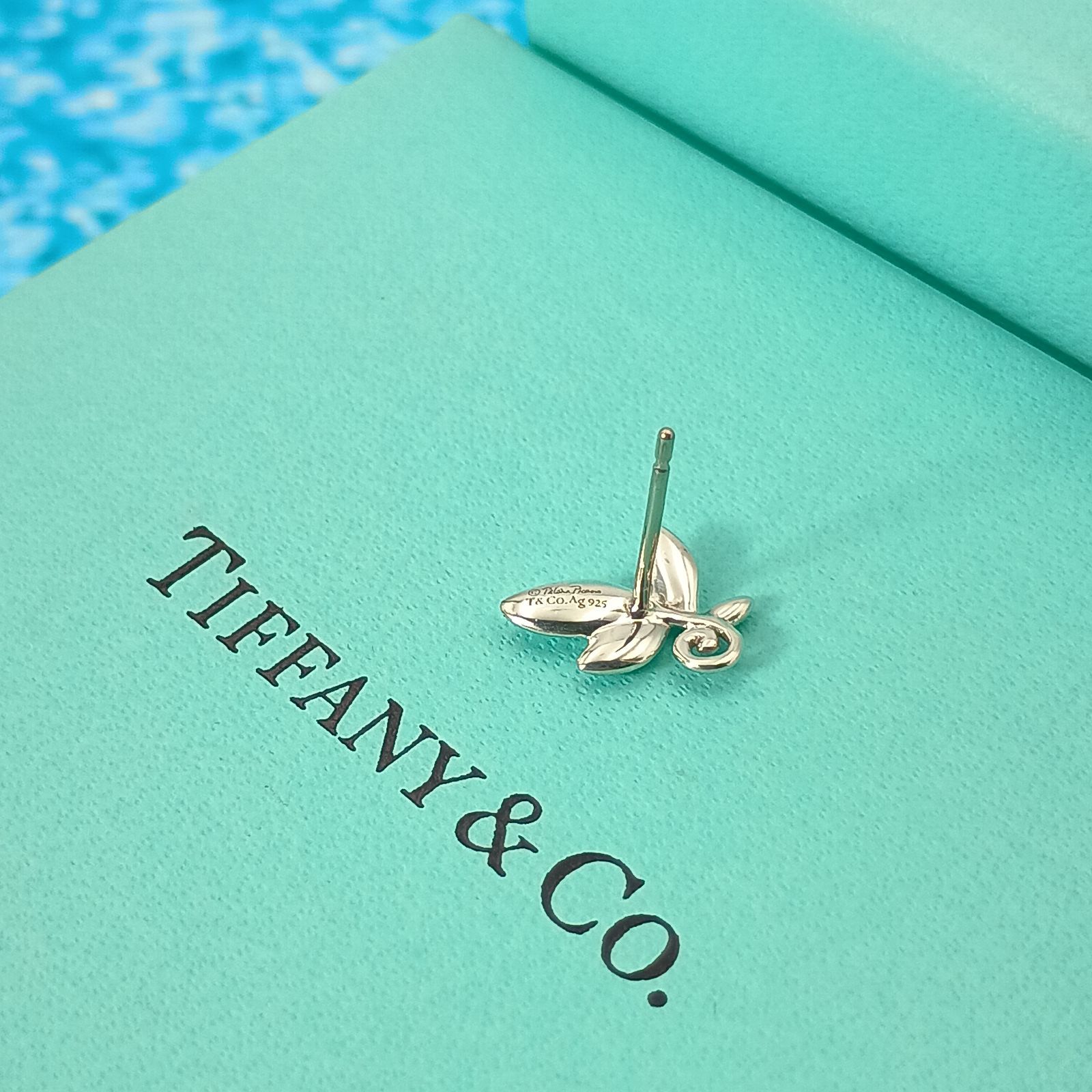TIFFANY&Co. ティファニー オリーブ リーフ ピアス 片耳 レディース