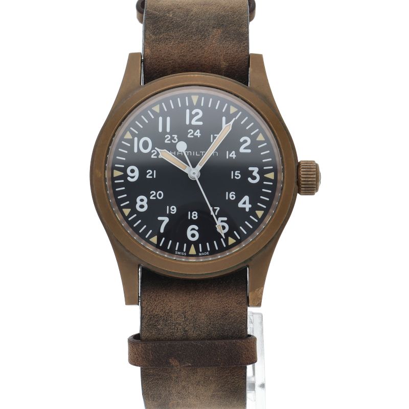 ハミルトン カーキフィールド メカニカル ブロンズ ウォッチ 38mm
