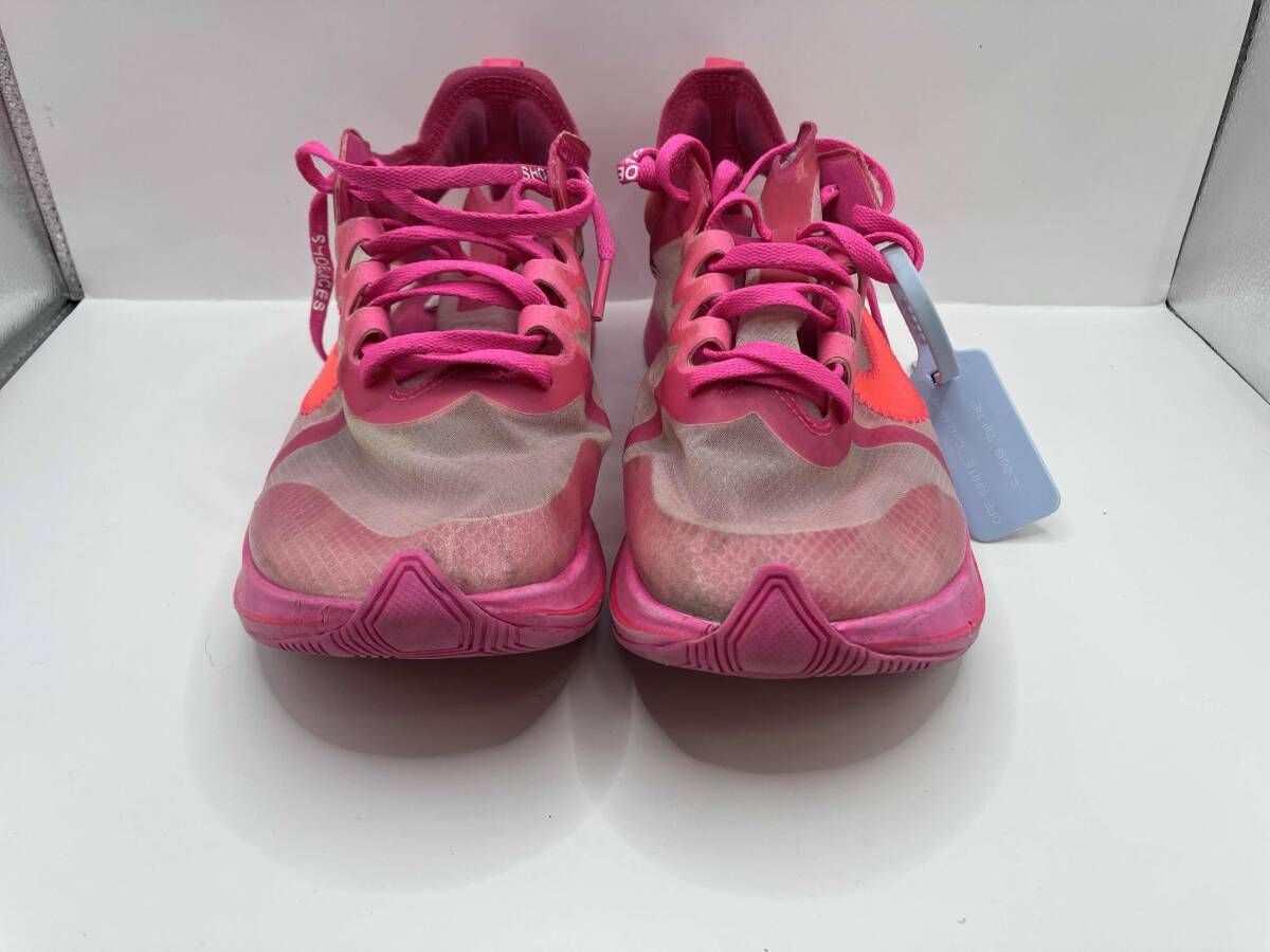 NIKE×OFF-WHITE ナイキ×オフホワイト ZOOM FLY PINK ズーム フライ 