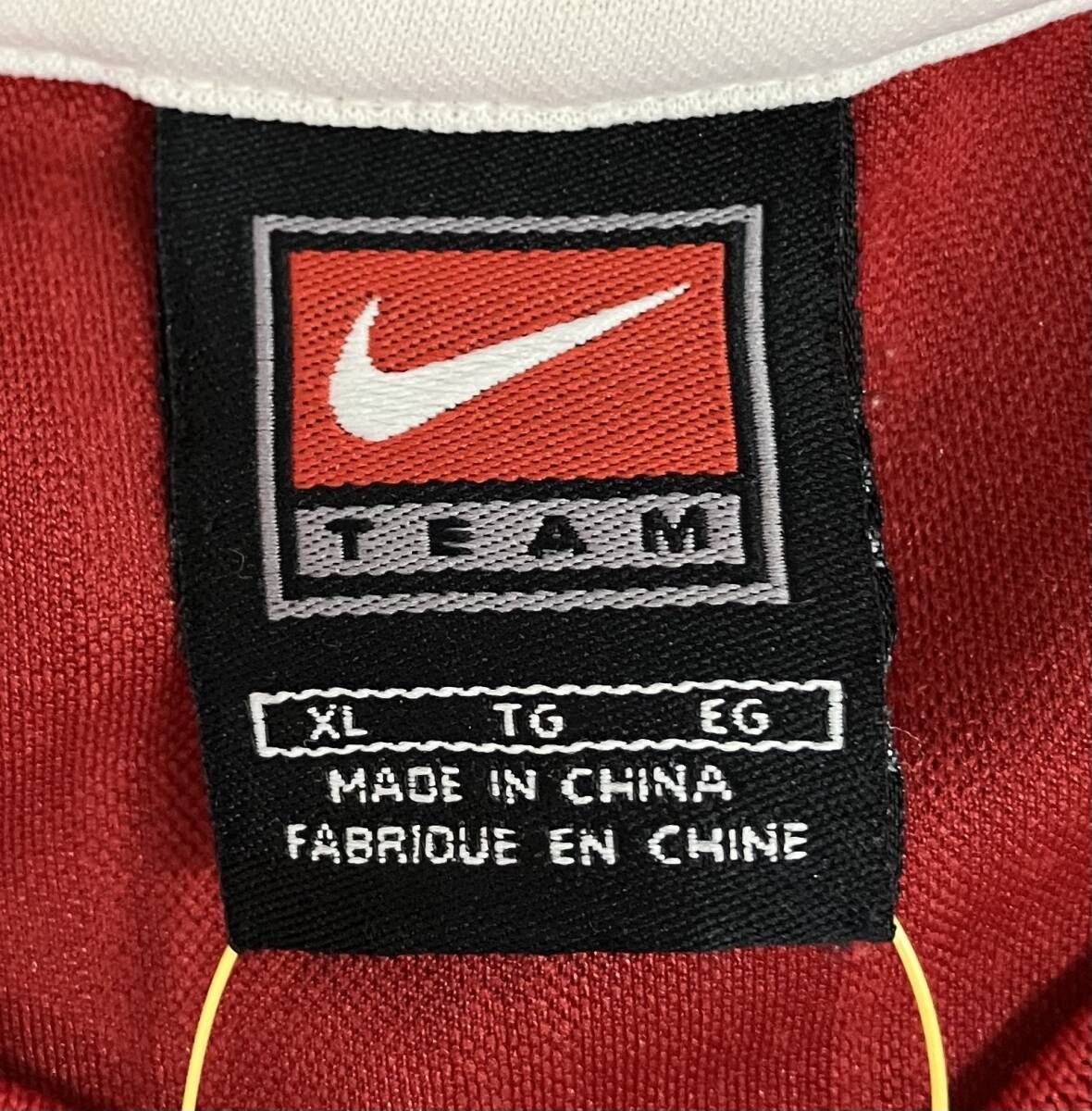 NIKE ナイキ TEAM チーム 半袖Tシャツ 90S タグ ゲームシャツ 韓国