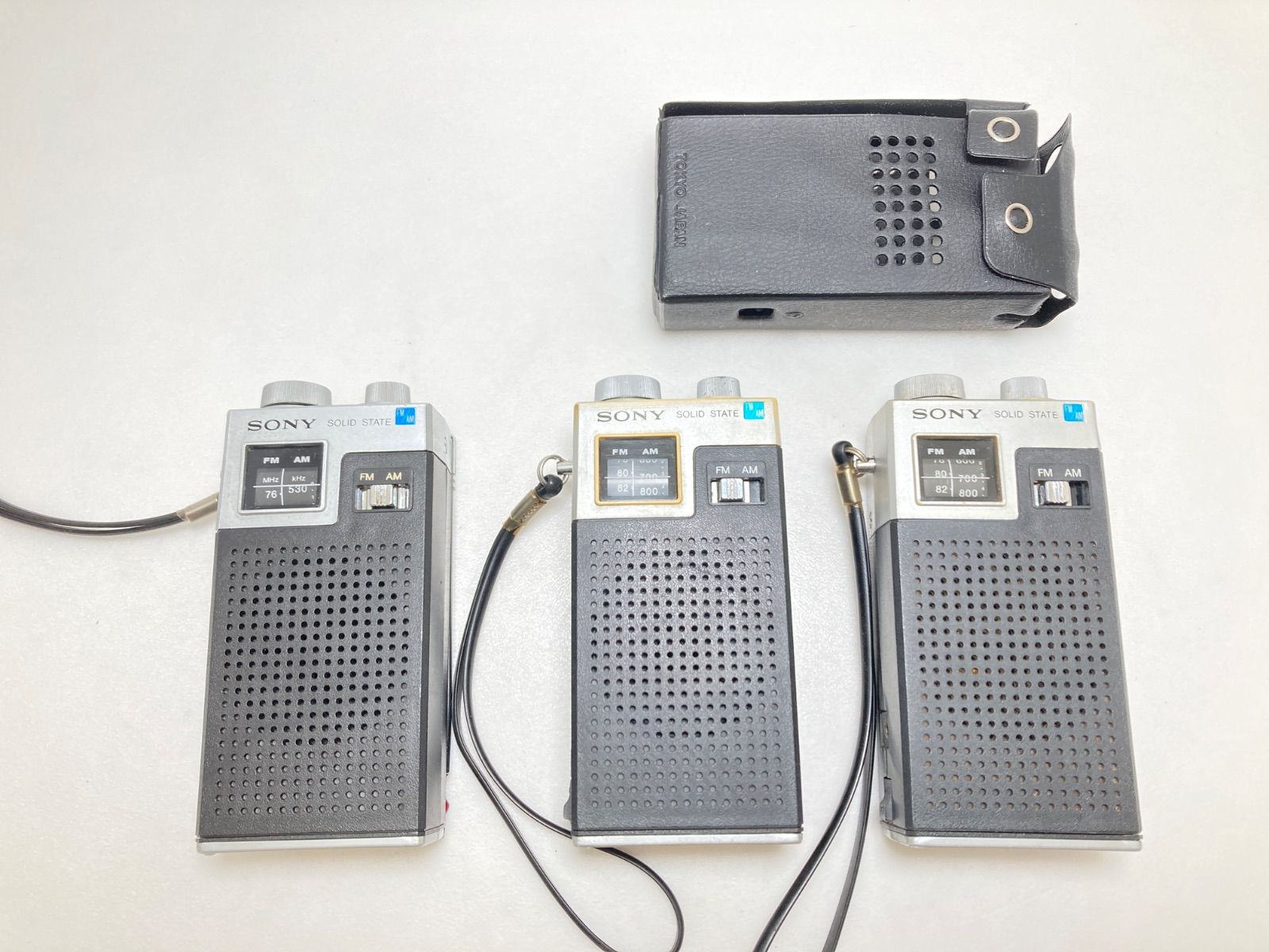¶ SONY ソニー TFM-4500 ラジオ 3台まとめ