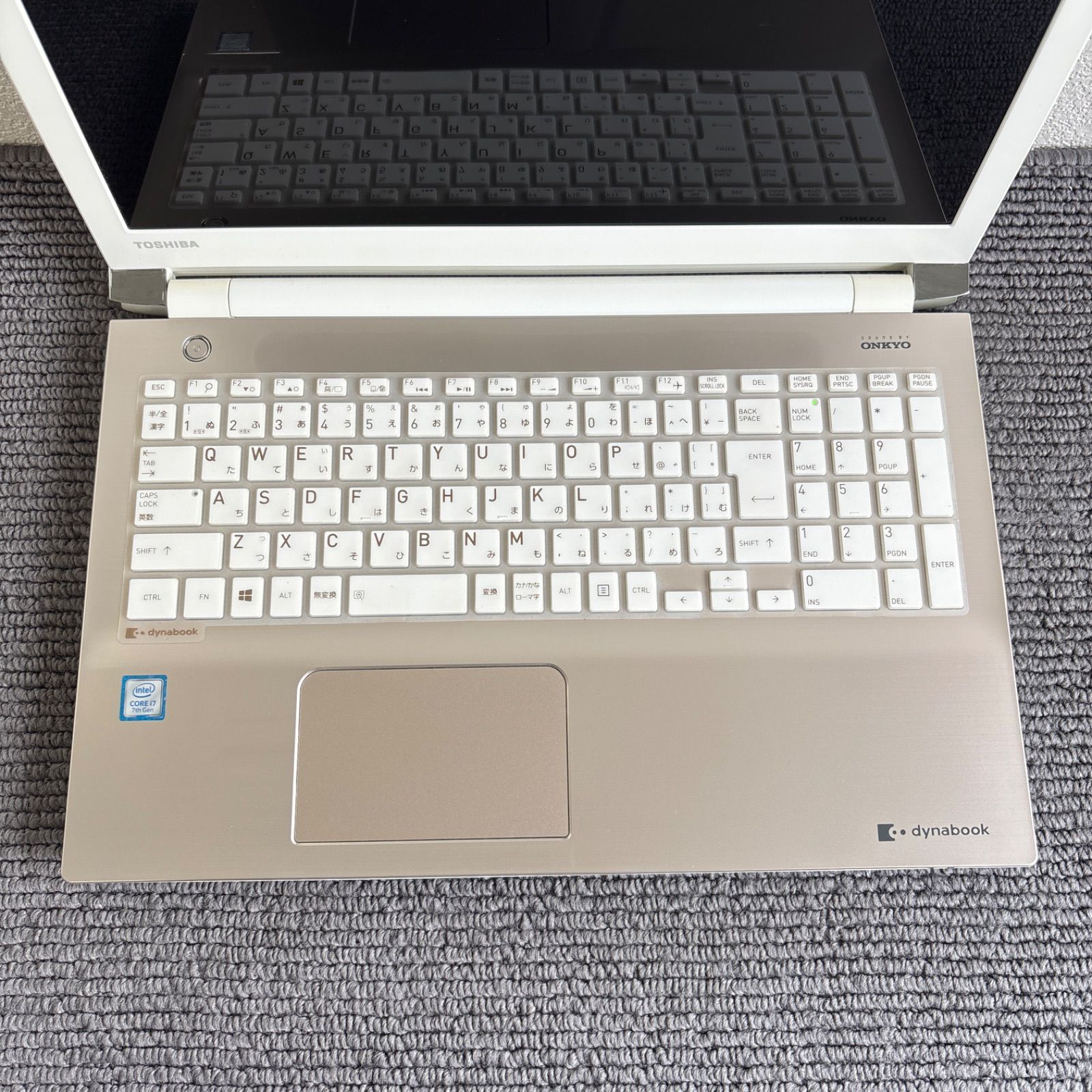 東芝dynabook T65/CG i7-7500U メモリ4GB HDD 500GB Win10 AC付き