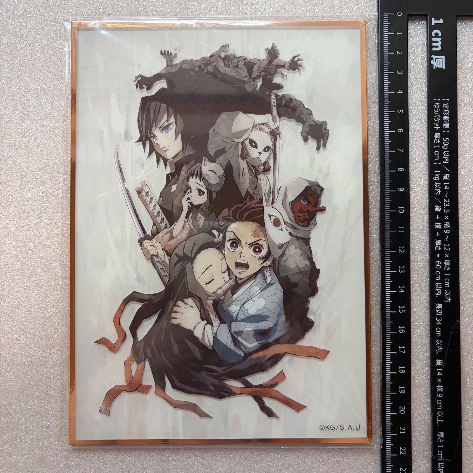 鬼滅の刃 鬼滅シアター キービジュアルアクリル色紙 兄妹の絆 柱合