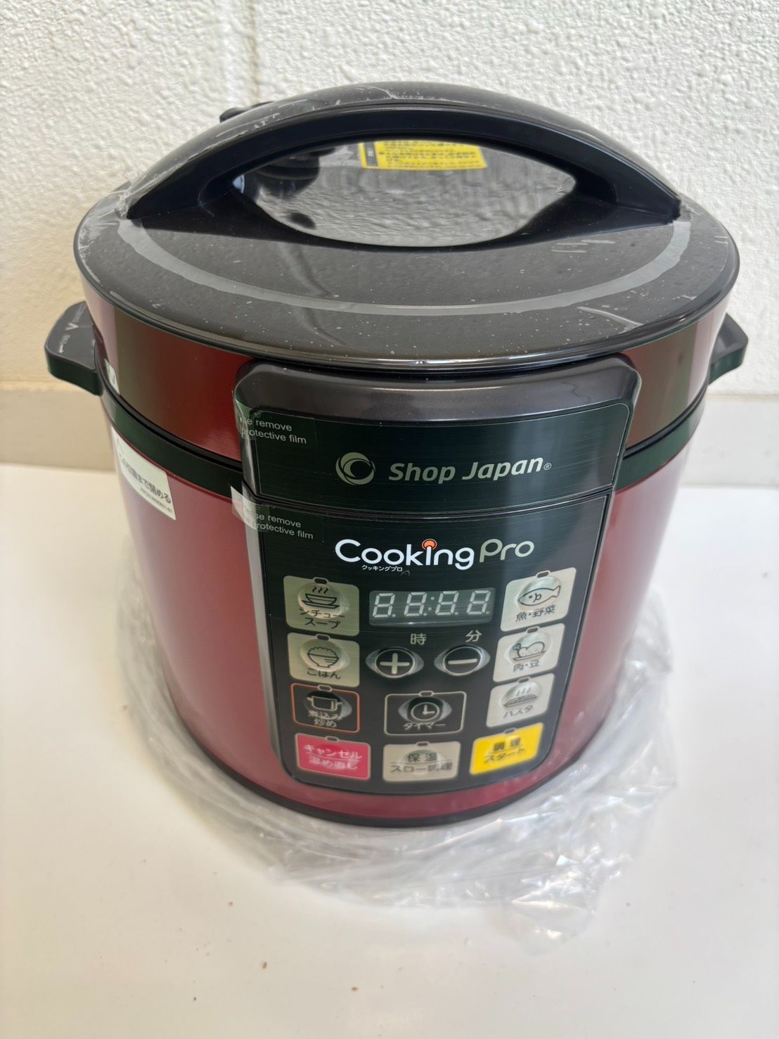 未使用】 ショップジャパン クッキングプロ 電気圧力鍋 3.2L SC-30SA