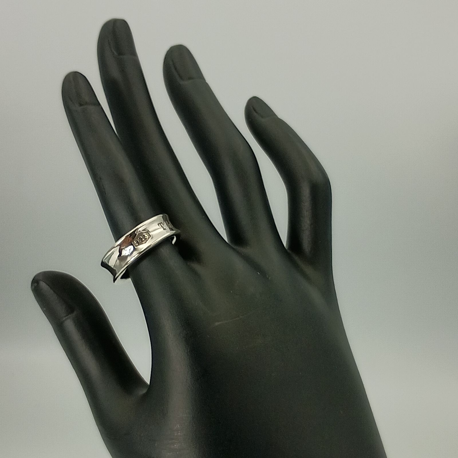TIFFANY&Co. ティファニー 14号 ナローリング メンズ レディース ユニ