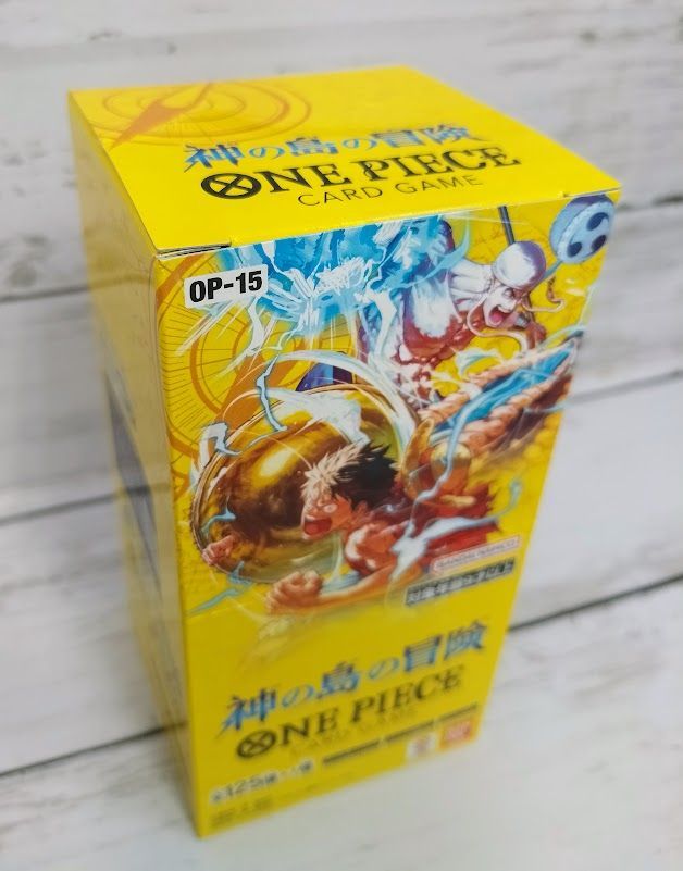 未開封 ONE PIECE カード 神の島の冒険 ボックス テープ付き 8box