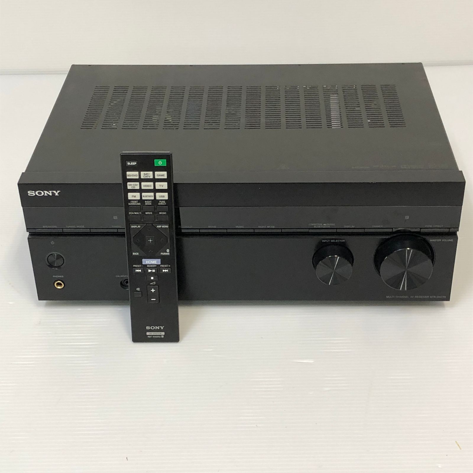 ▲SONY AVアンプ STR-DH770 中古品 smkdn096733