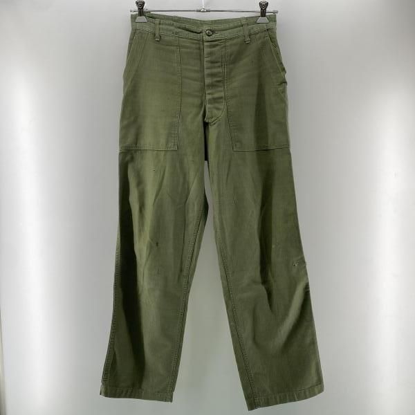 中古】50ｰ60s U.S.ARMY OG-107 ベイカーパンツ 初期型 サイド
