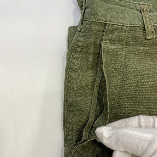 中古】50ｰ60s U.S.ARMY OG-107 ベイカーパンツ 初期型 サイド