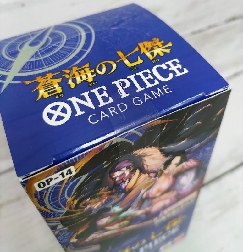 ONE PIECE カードゲーム ブースターパック 蒼海の七傑 BOX - メルカリ