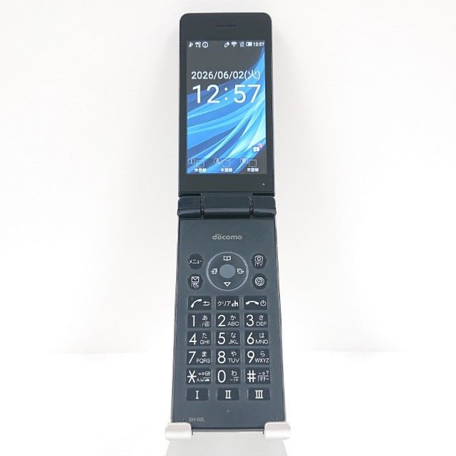 AQUOS ケータイ SH-02L ドコモ ブラック 送料無料 本体 c20391