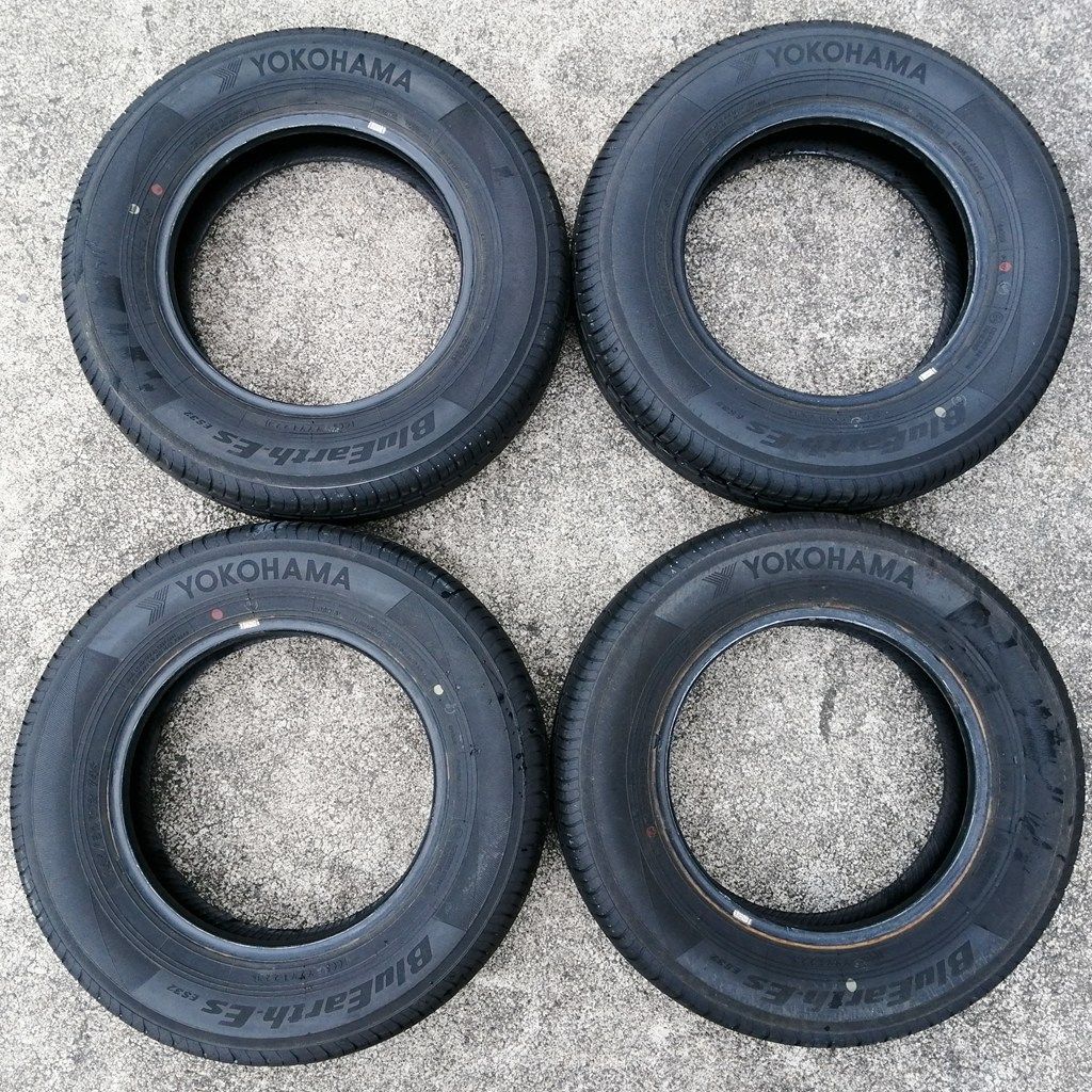 夏タイヤ YOKOHAMA BluEarth-ES Es32 145/80R12 2023年製 - メルカリ
