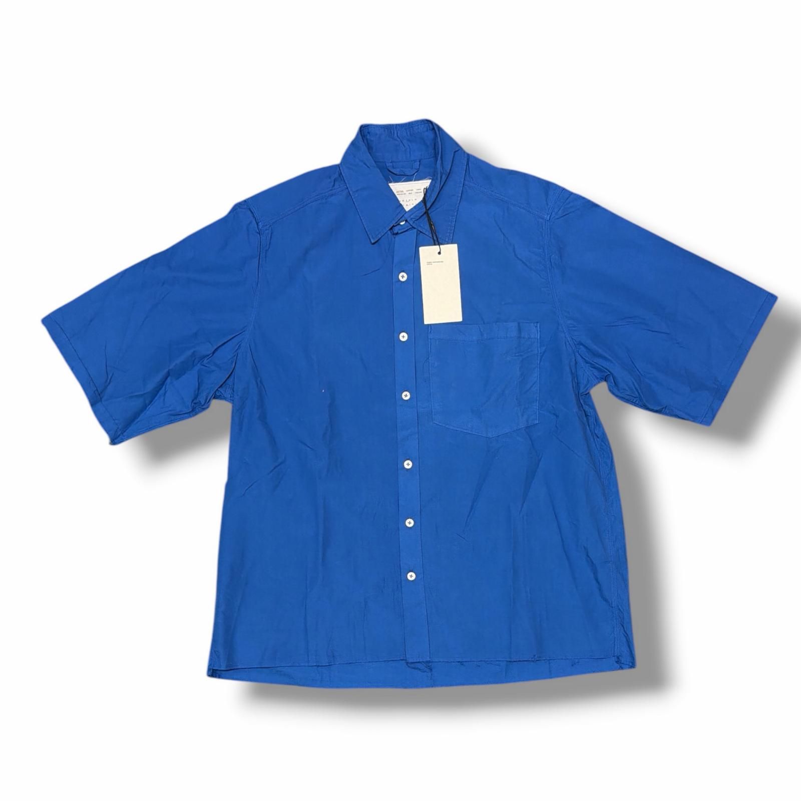 未使用 CAMIEL FORTGENS BOXY SHIRT ボクシーシャツ 半袖シャツ カミ