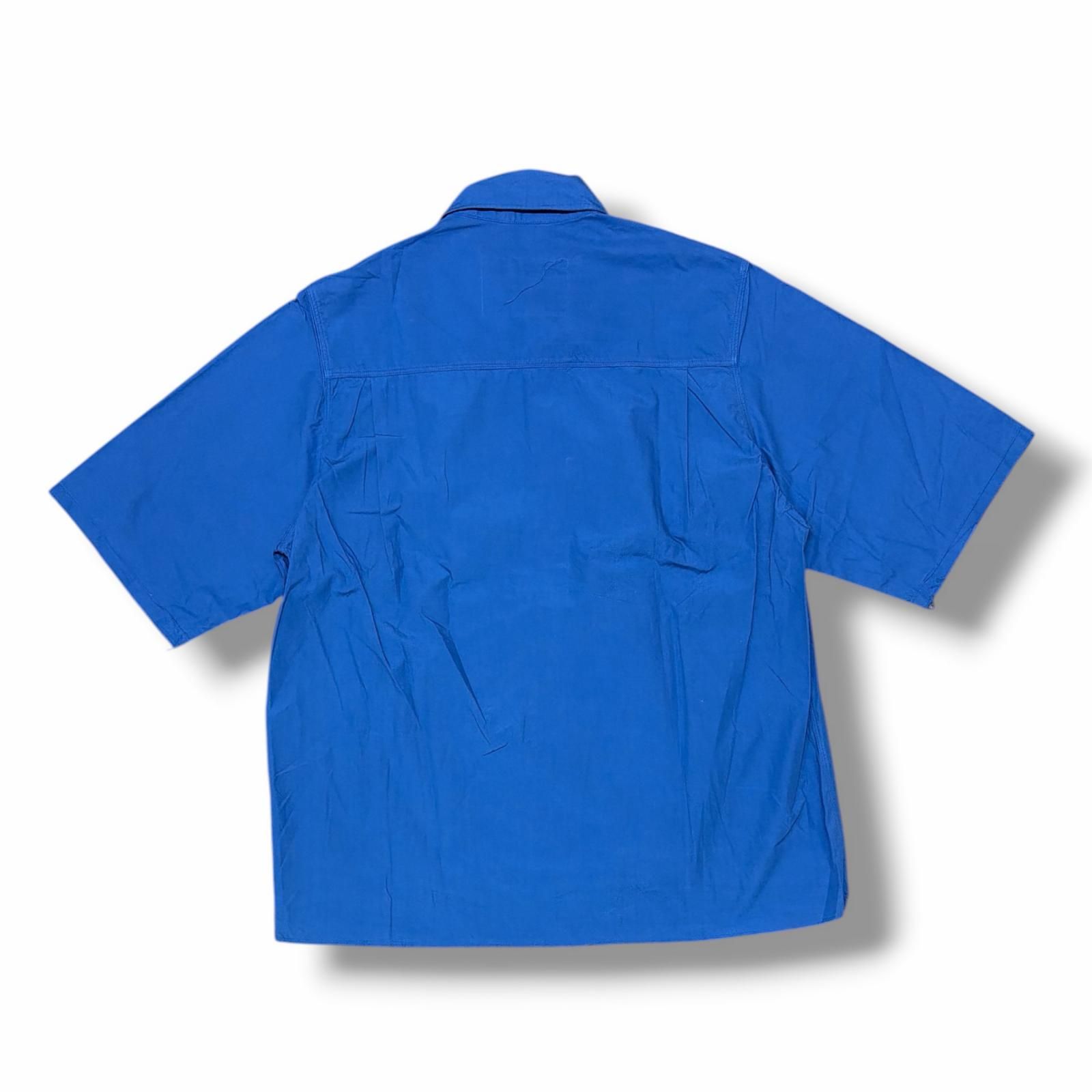 未使用 CAMIEL FORTGENS BOXY SHIRT ボクシーシャツ 半袖シャツ カミ
