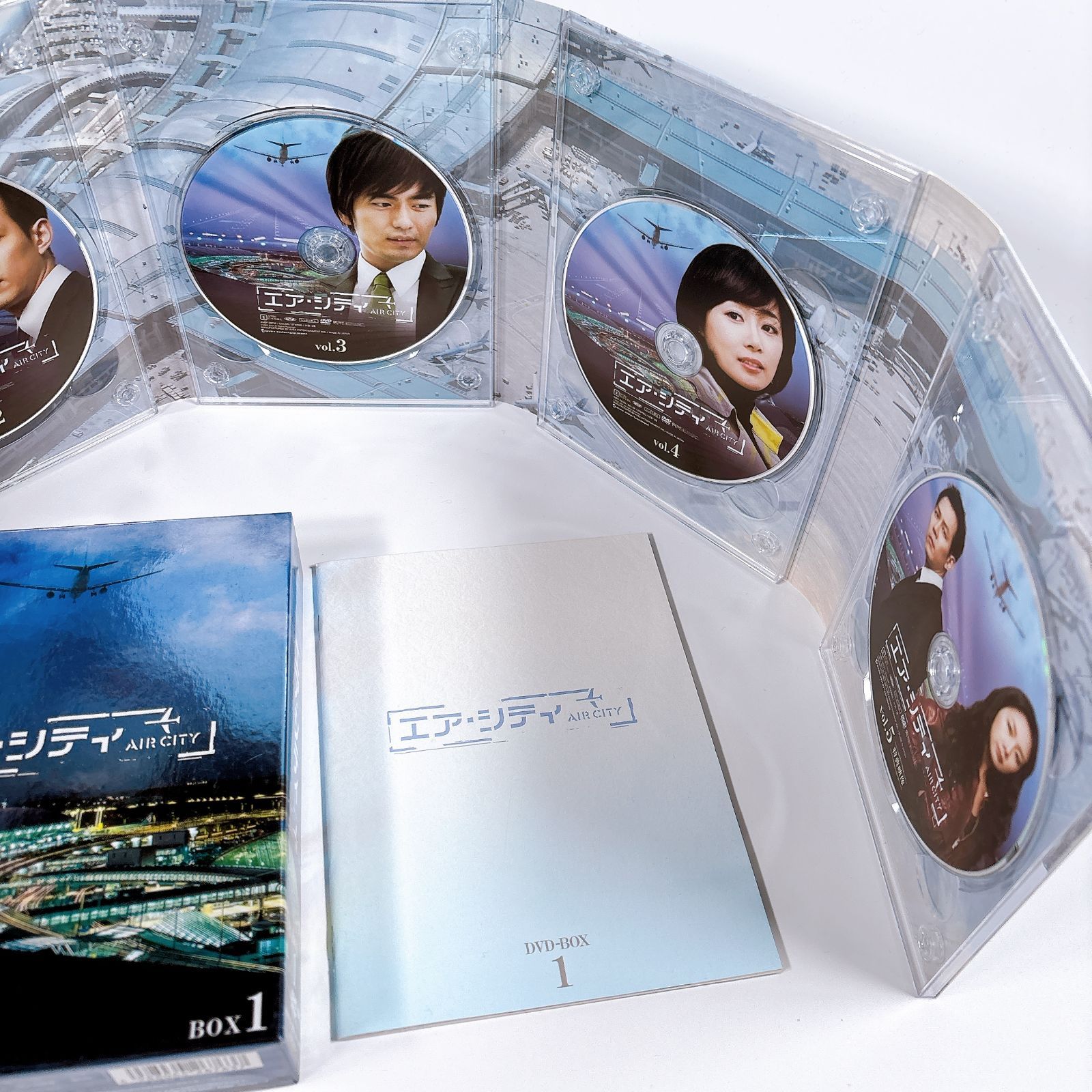 美品 エア・シティ DVD-BOX I & II セット 全話完結 チェ・ジウ イ