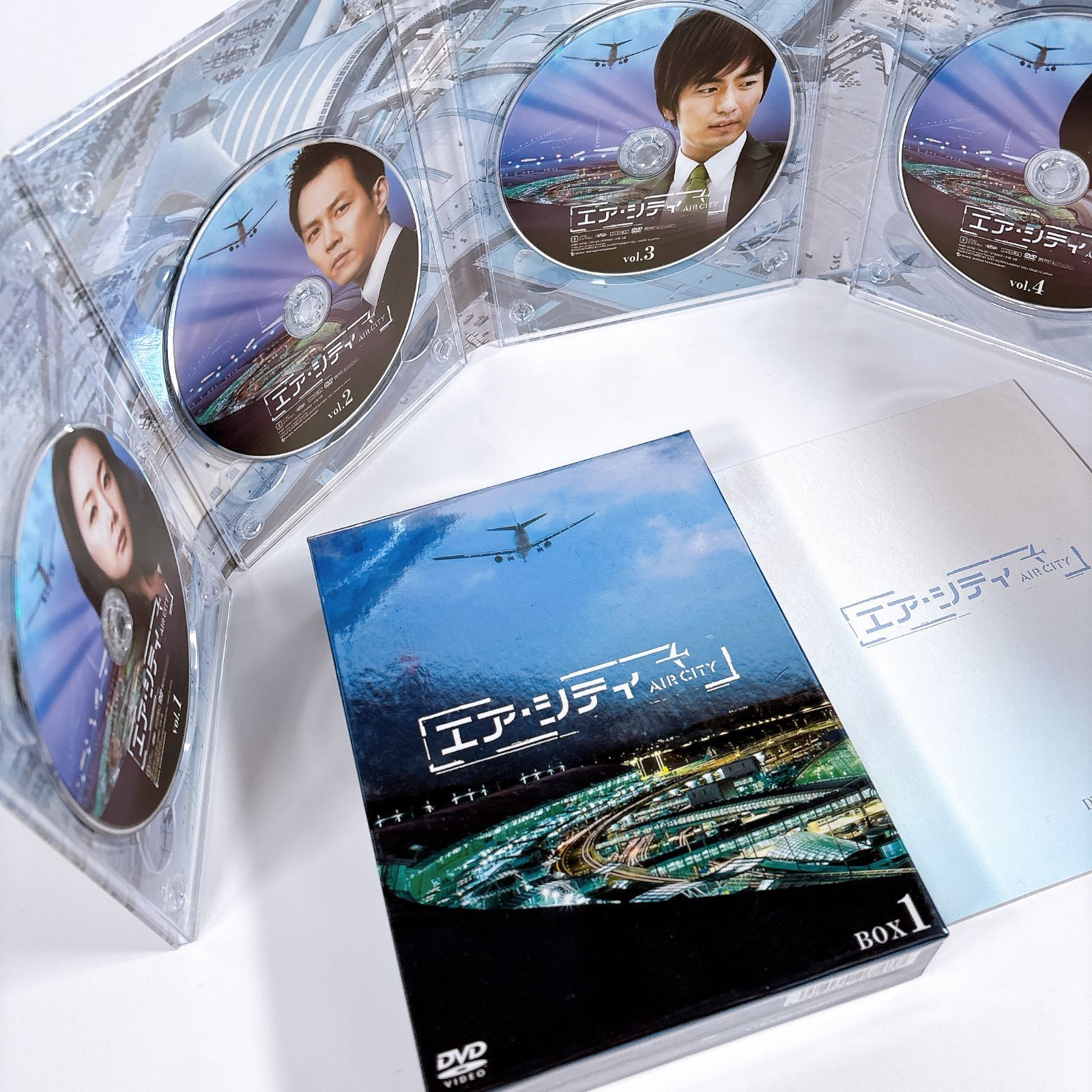 美品 エア・シティ DVD-BOX I & II セット 全話完結 チェ・ジウ イ