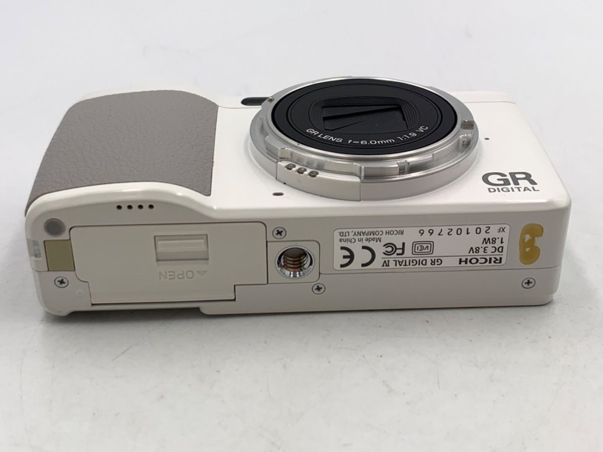 中古】 【良品】 リコー GR DIGITAL IV ホワイトエディション - メルカリ