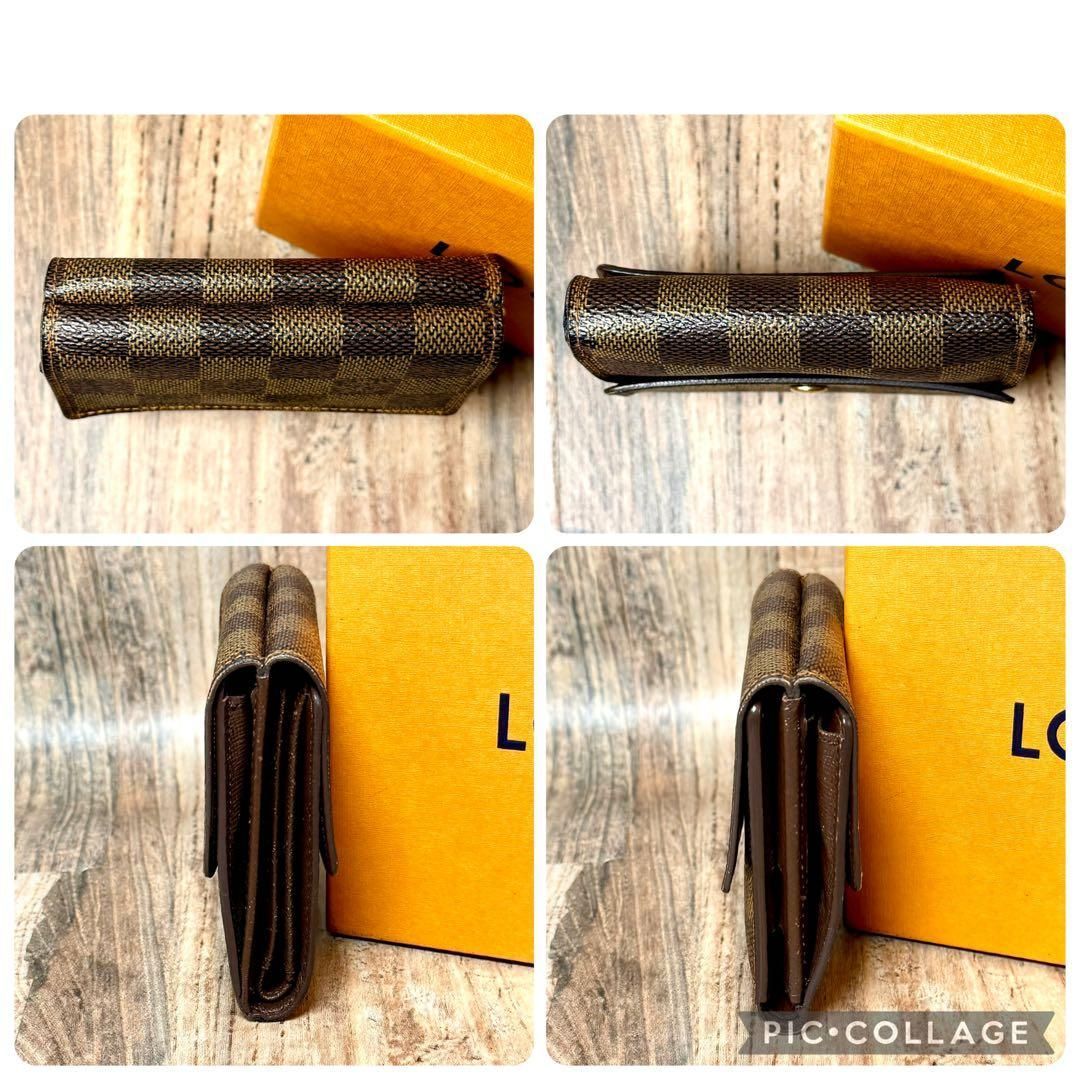 ⛄️極美品⛄️ルイヴィトン ダミエ カルトクレディ マルコ 二つ折り