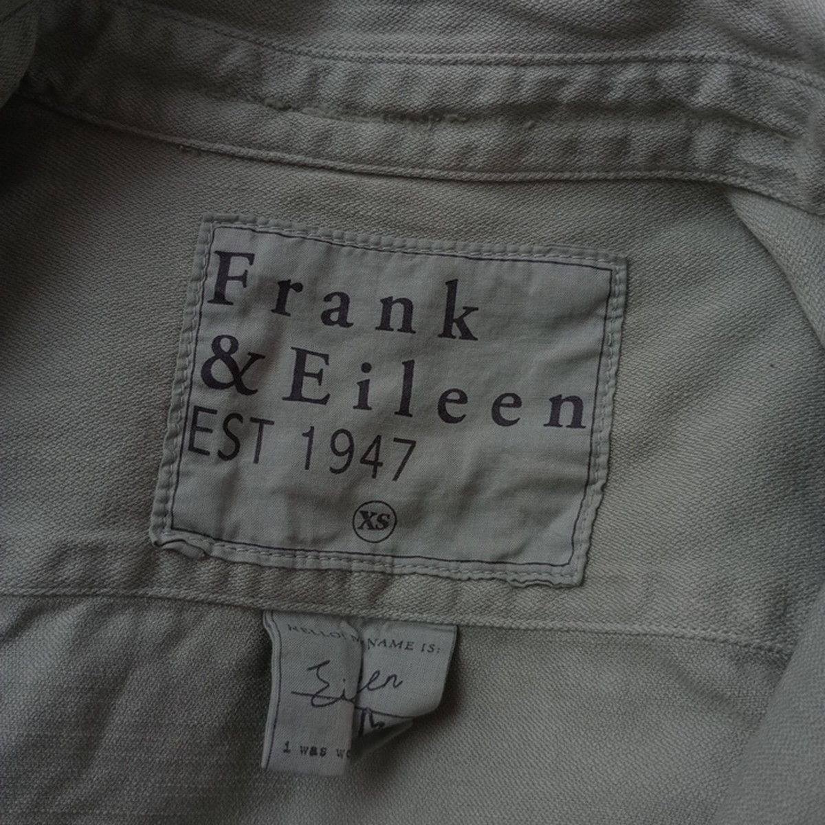 Frank & Eileen フランクアンドアイリーン ビンテージ加工 長袖 