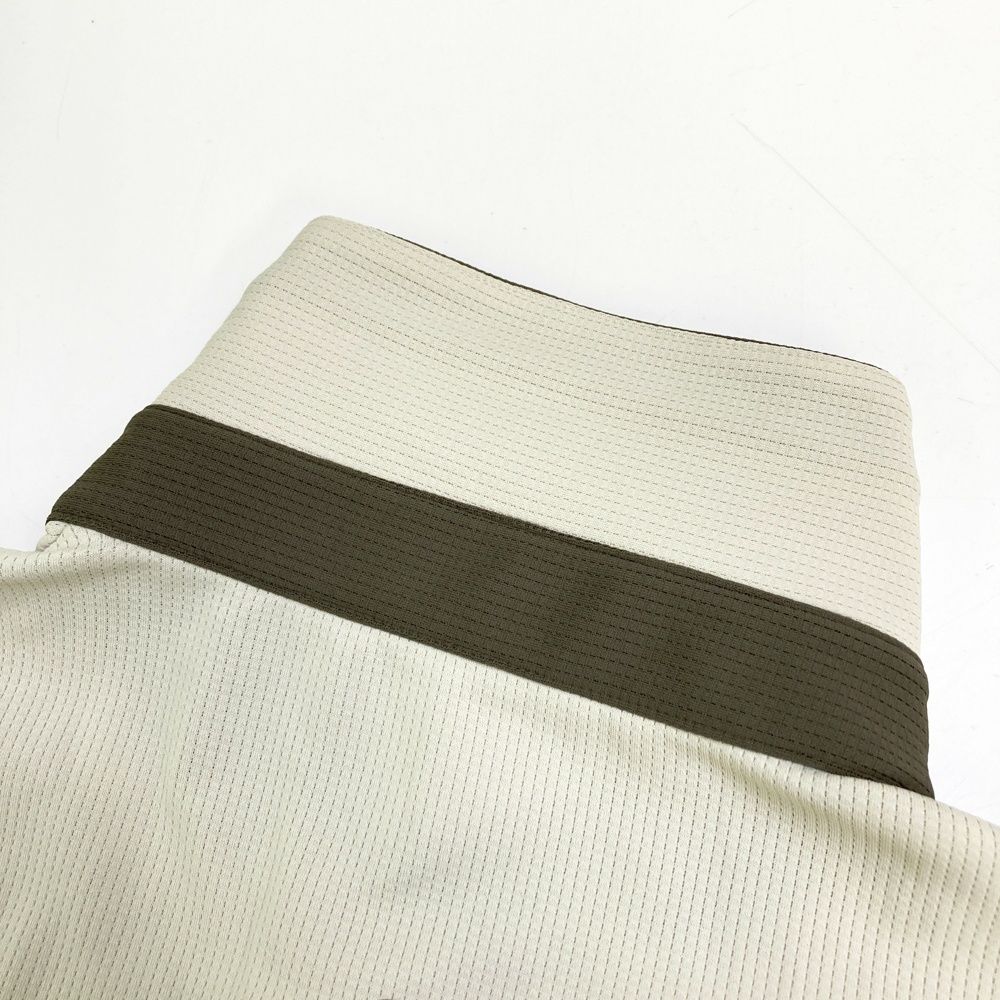 サイズ：XL 8YARDS ハチヤーズ 長袖ポロシャツ ベージュ系
