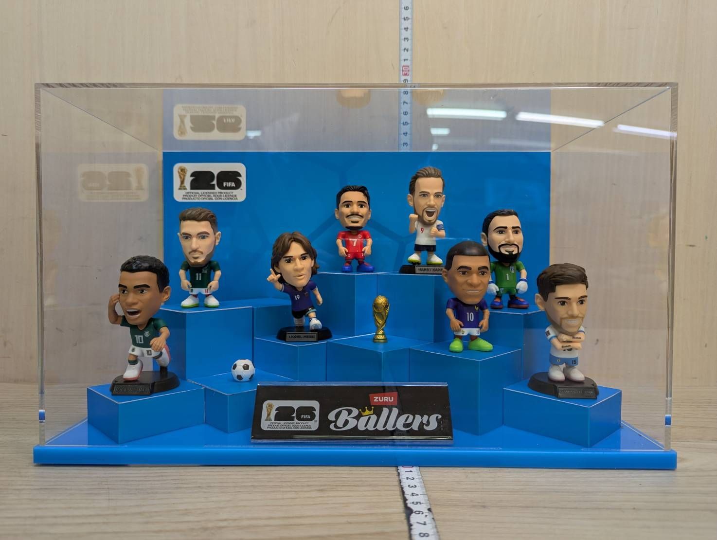 非売品　コストコ展示商品　FIFA ワールドカップ 2026 Ballers フィギュア　展示による小傷あり