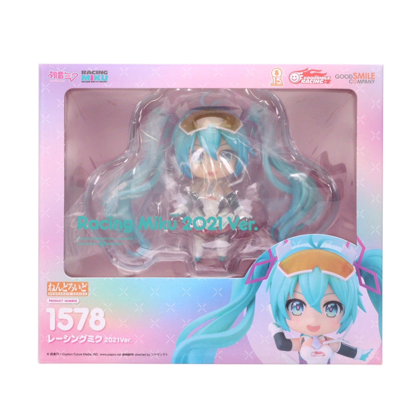 ねんどろいど 1578 レーシングミク 2021Ver. 初音ミク GTプロジェクト 完成品 可動フィギュア グッドスマイルレーシング ねんどろいど 1578 レーシングミク 2021Ver. 初音ミク GTプロジェクト