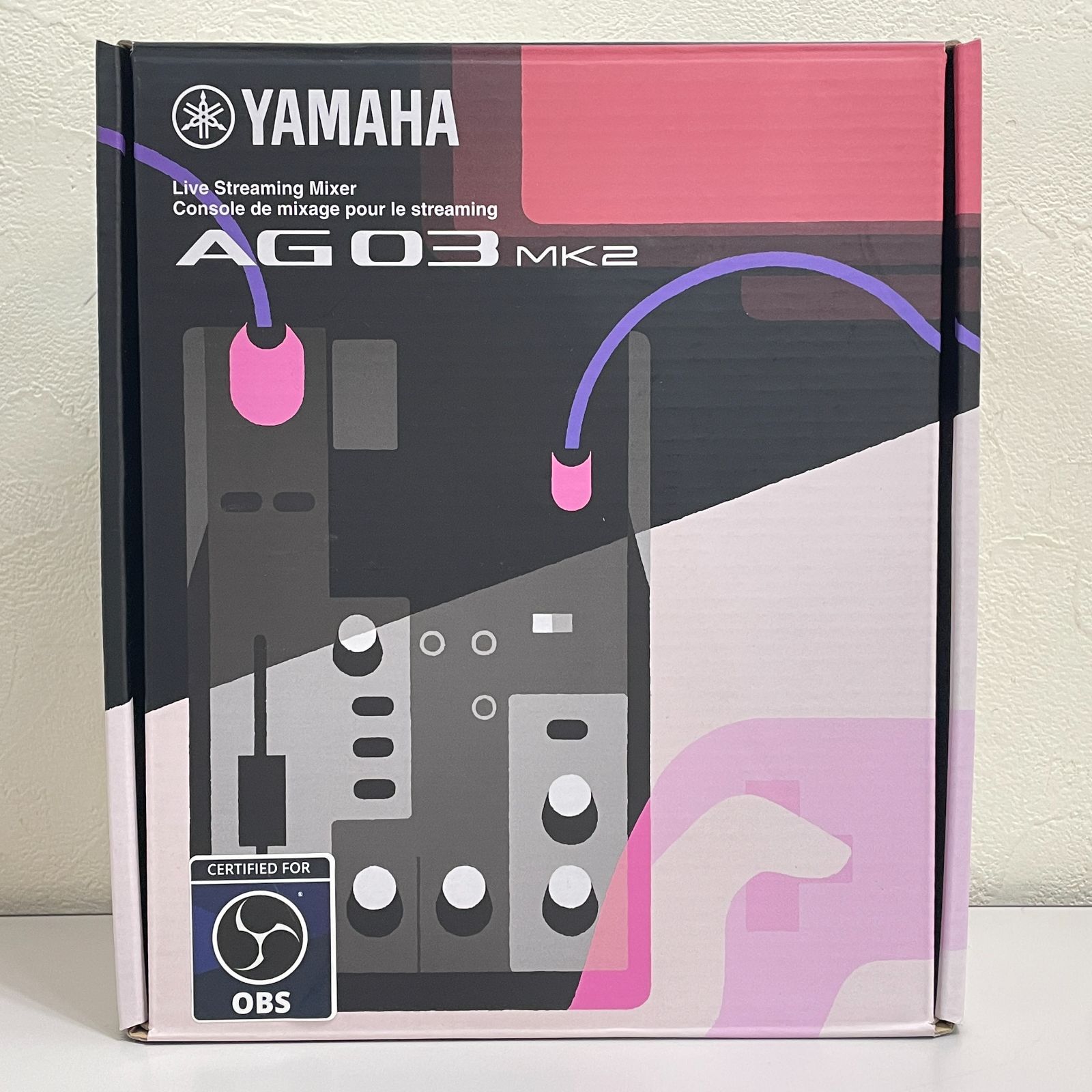 【三沢店65-01-0604】 YAMAHA AG03 MK2 ストリーミングミキサー