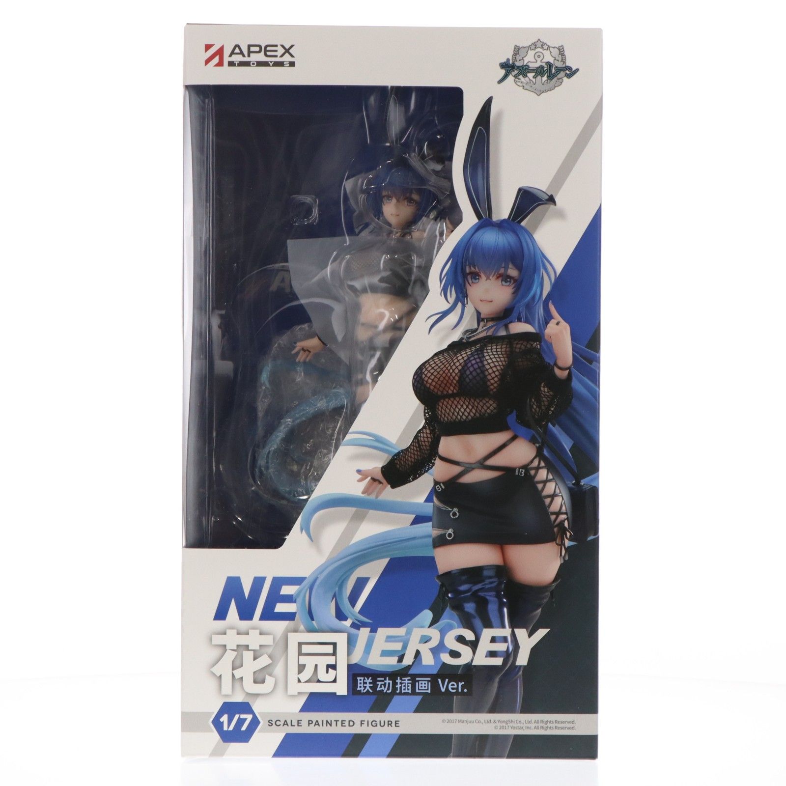 色紙付属 ニュージャージー コラボイラストVer. アズールレーン 1/7 完成品 フィギュア APEX(エーペックス) 色紙付属 ニュージャージー コラボイラストVer. アズールレーン 1/7
