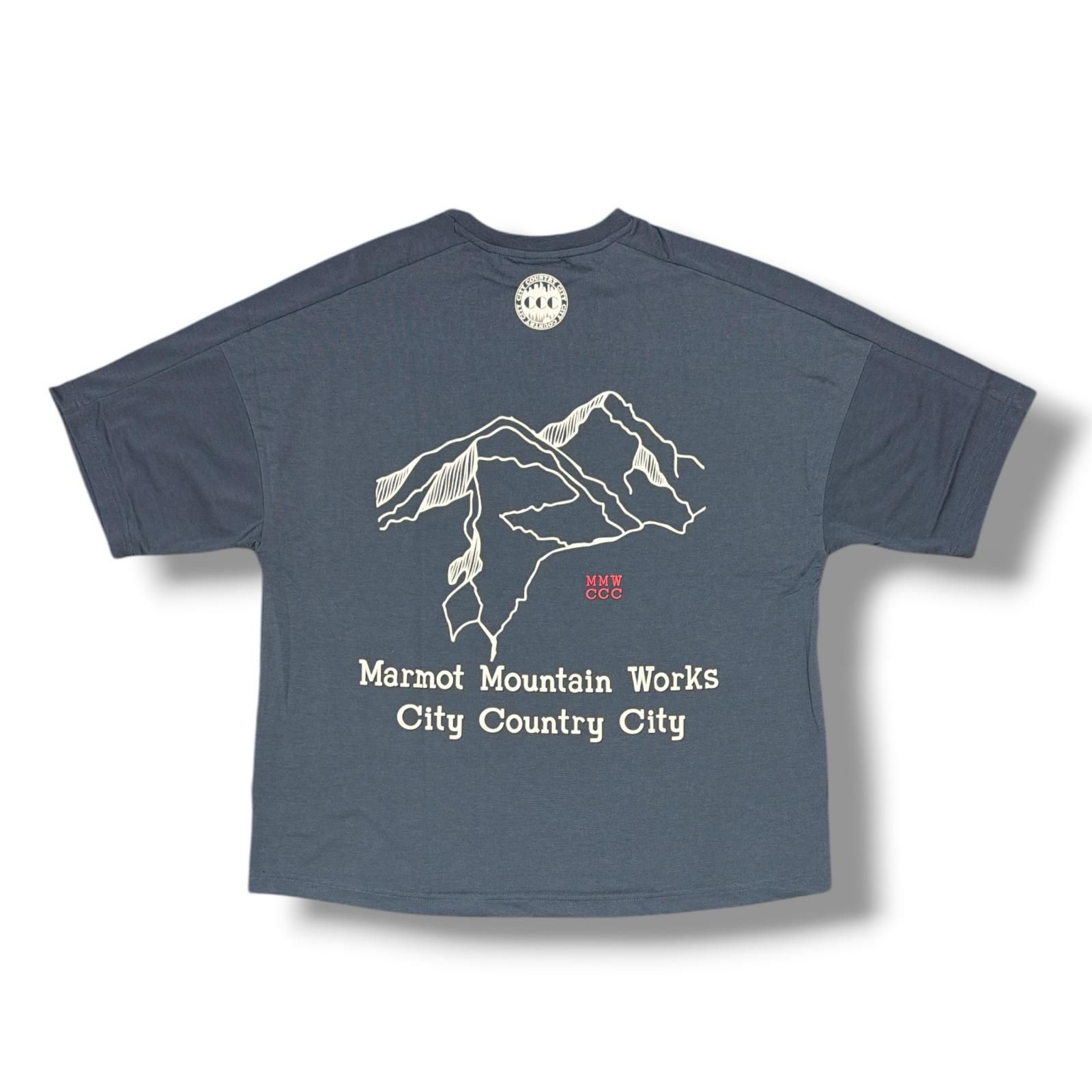 参考上代8800円 未使用 CITY COUNTRY CITY×MARMOT MMWCCC EVERYWHERE T 