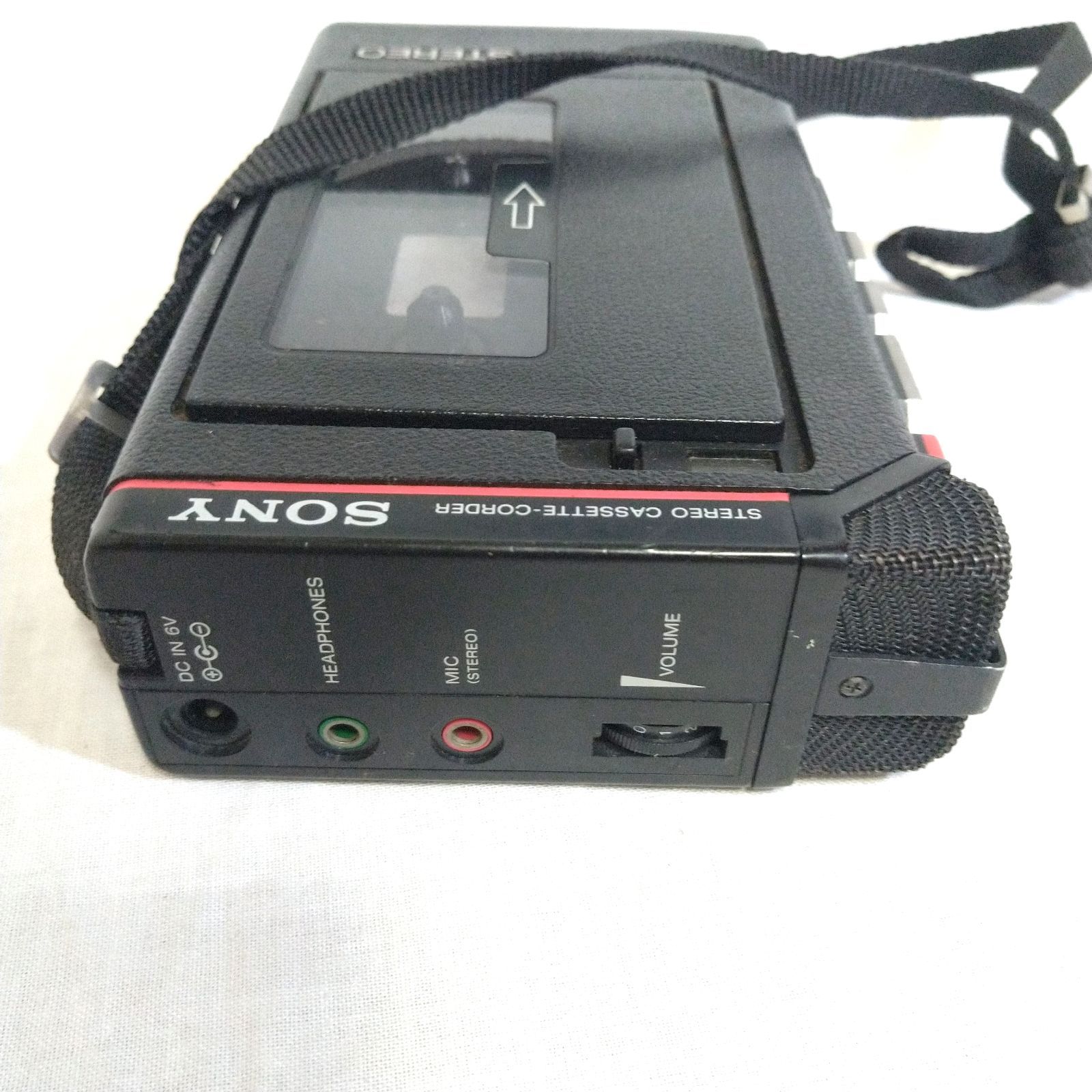 ジャンク】SONY STEREO CASSETTE-CORDER TCS-310 通電確認のみ