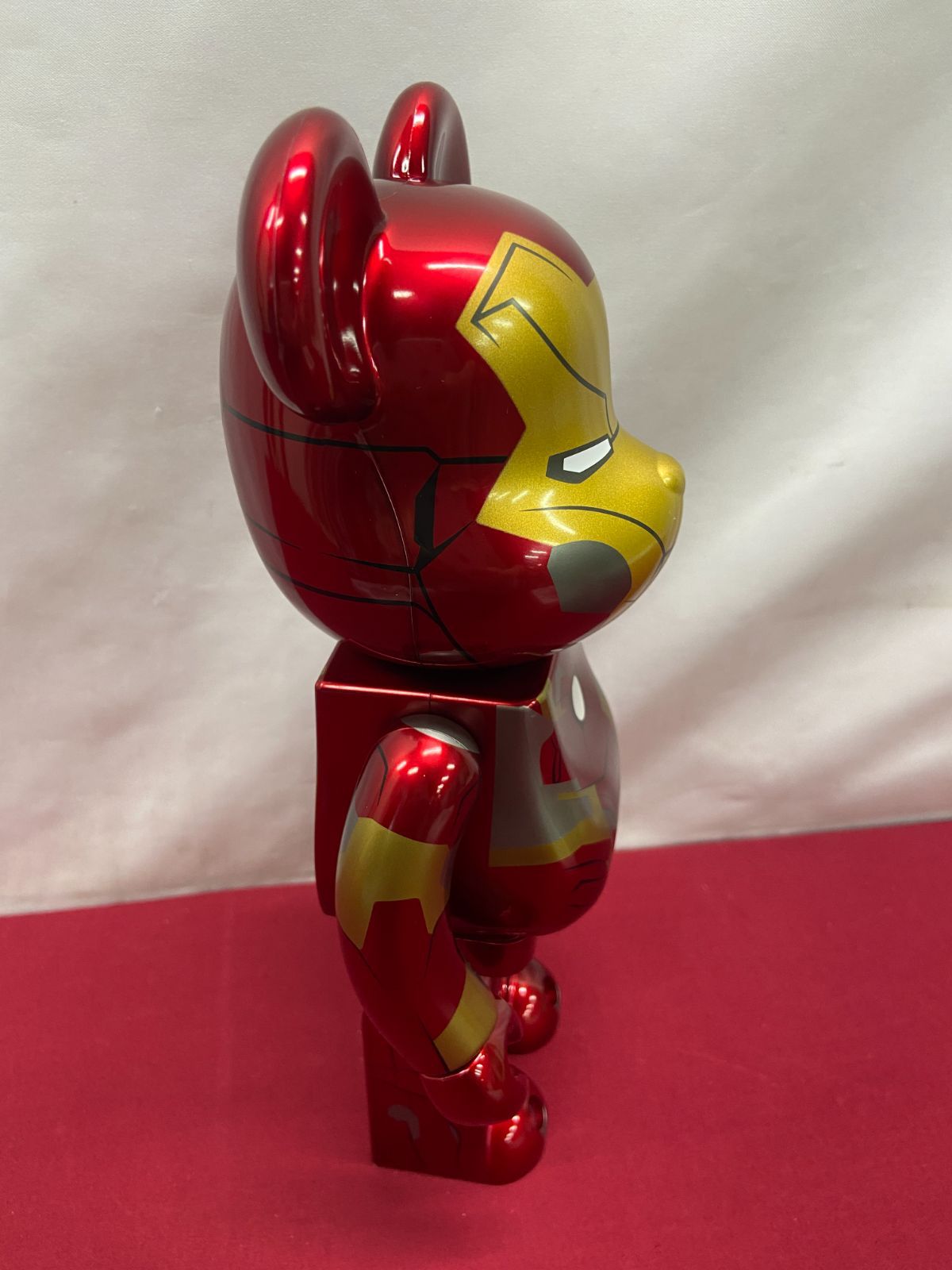 カメ】 MARVEL STUDIOS Happyくじ BE@RBRICK SP賞 BE@RBRICK 400% IRON