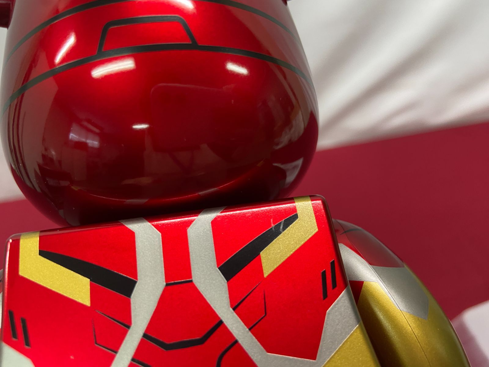 カメ】 MARVEL STUDIOS Happyくじ BE@RBRICK SP賞 BE@RBRICK 400% IRON 