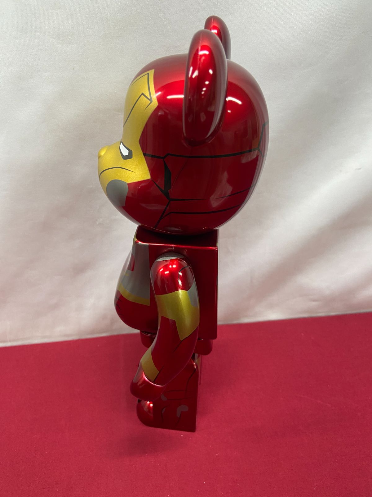 カメ】 MARVEL STUDIOS Happyくじ BE@RBRICK SP賞 BE@RBRICK 400% IRON