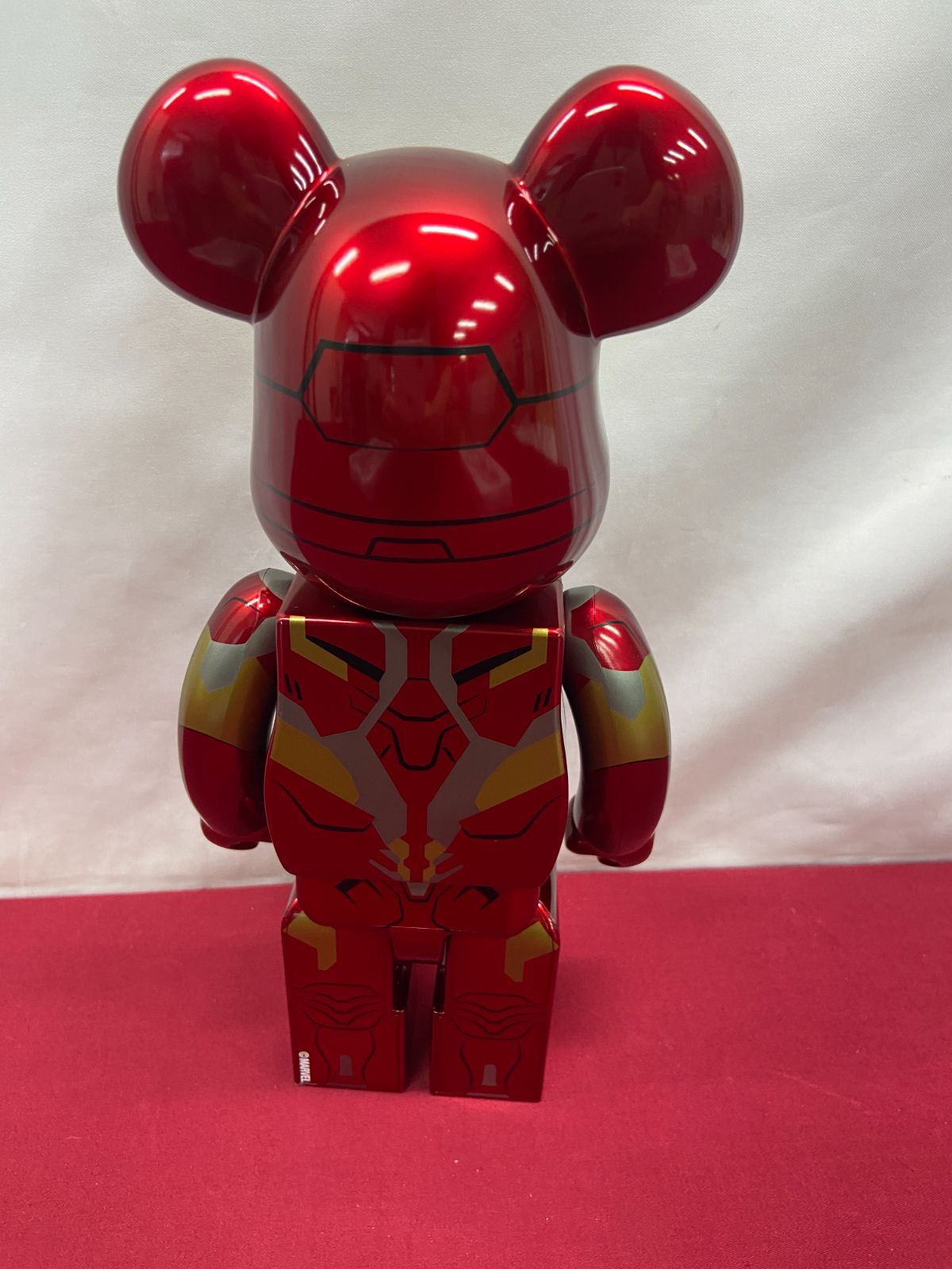 カメ】 MARVEL STUDIOS Happyくじ BE@RBRICK SP賞 BE@RBRICK 400% IRON 