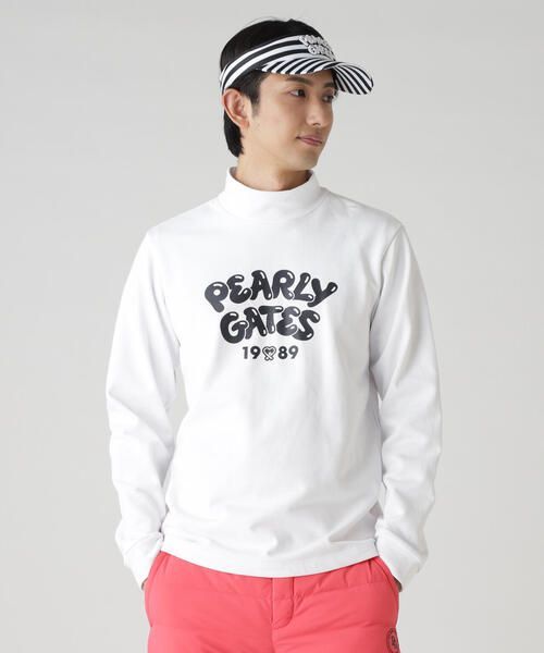 極美品】PEARLY GATESパーリーゲイツ 25AW 現行デザイン Cソロナ裏毛