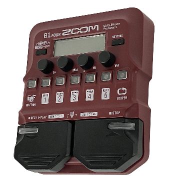 ZOOM B1 FOUR ベース マルチエフェクター ベース用エフェクター 中古