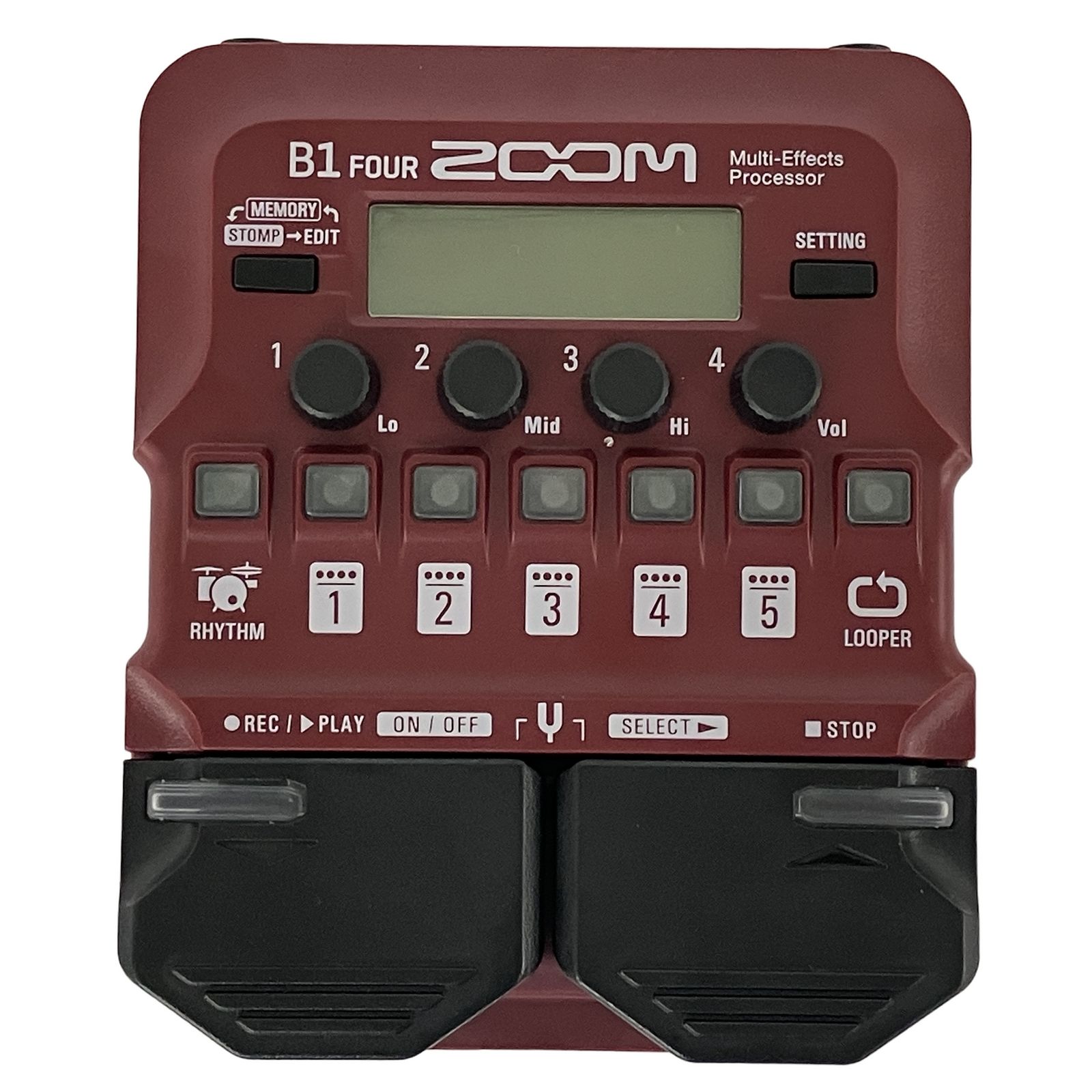 ベース ZOOM B1four ZOOM B1 FOUR ベース マルチエフェクター ベース用エフェクター 中古