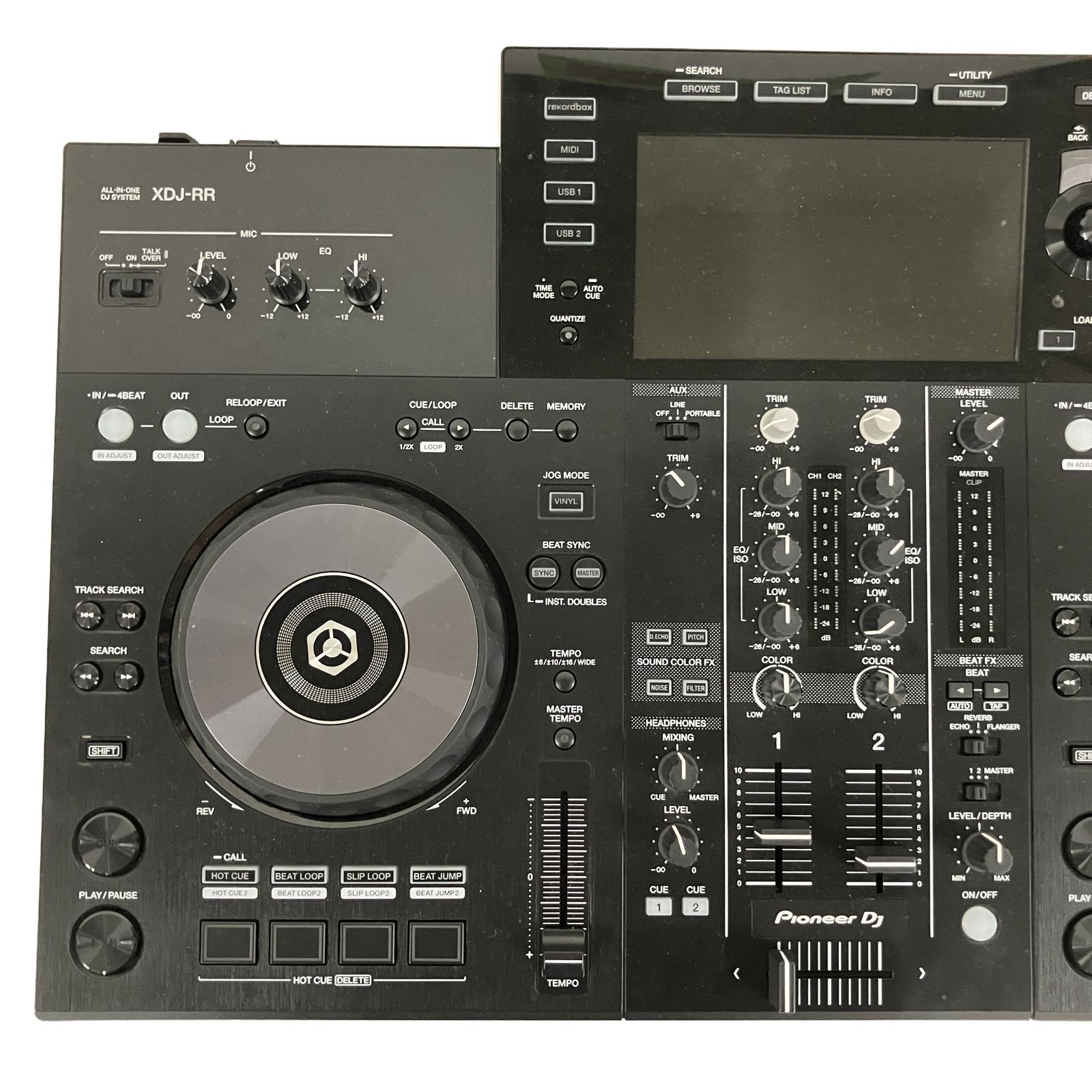 PIONEER パイオニア XDJ-RR 2ch オールインワン DJシステム DJ機材