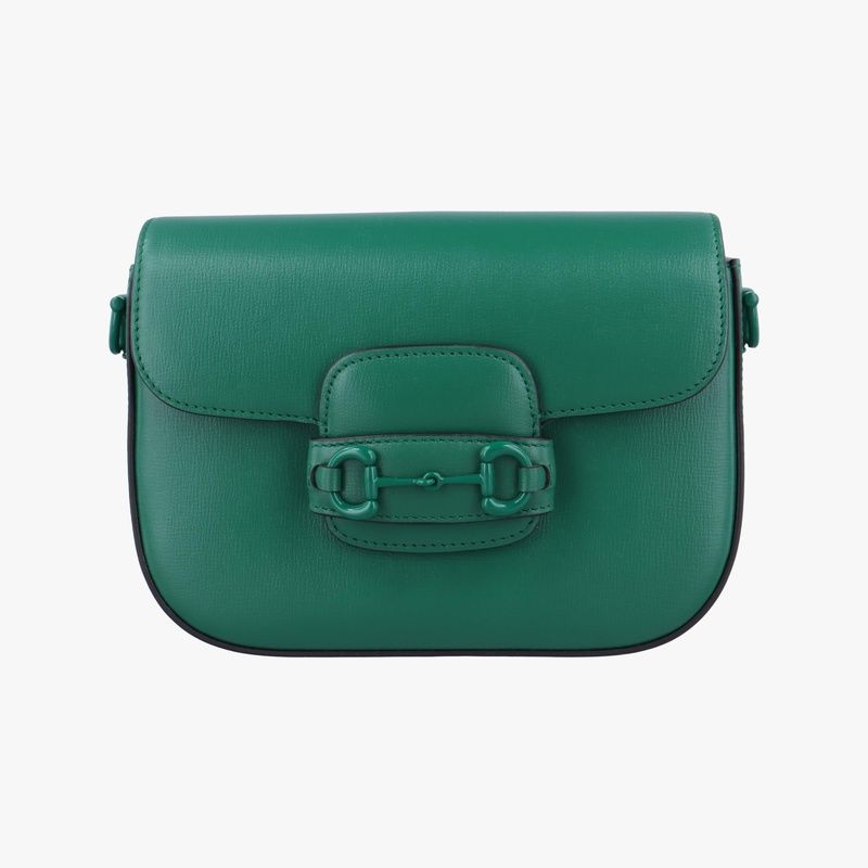 グッチGucciホースビット1955 グリーン レザー 726226 I039392646