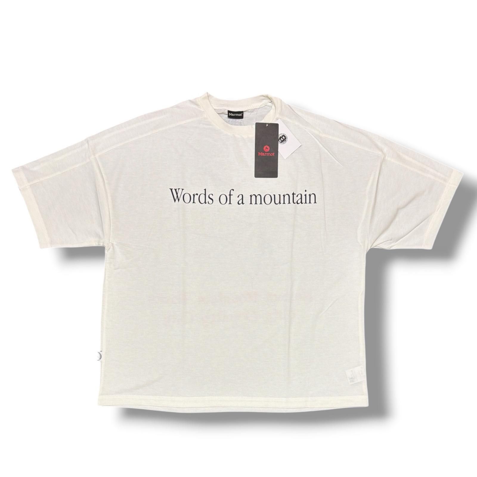 未使用 CITY COUNTRY CITY × MARMOT MMWCCC EVERYWHERE T-SHIRT_WORDS 