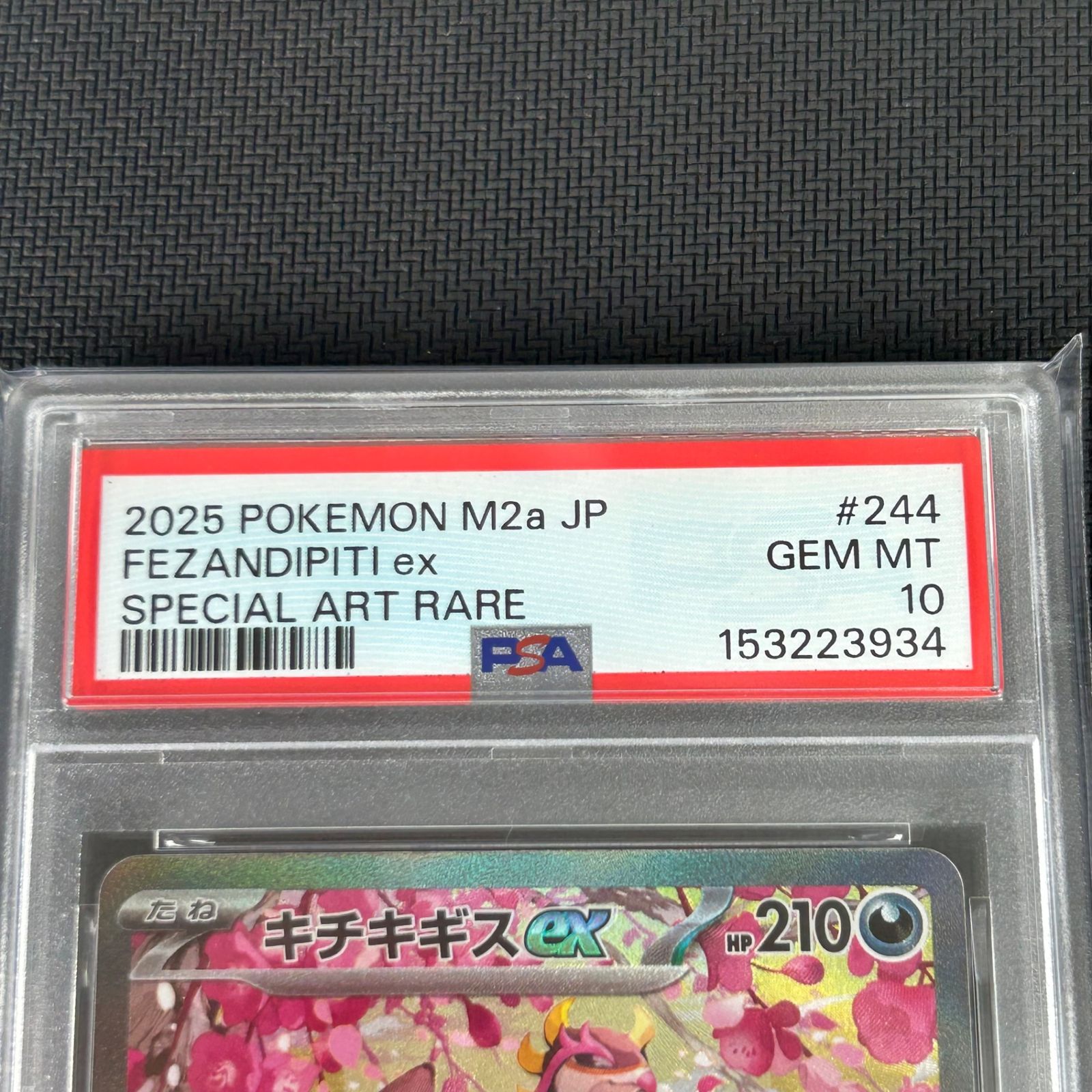 PSA10 ポケカ キチキギスex SAR 244/193 MEGAドリームex - メルカリ