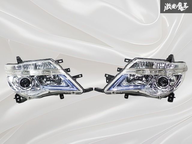 ☆点灯OK☆ 日産 純正 C26 セレナ 後期 LED ヘッドライト ヘッドランプ 