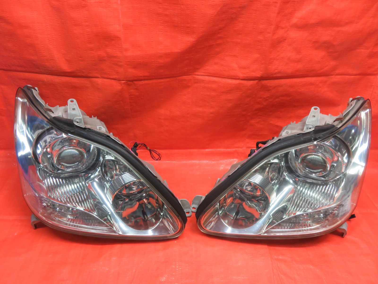LF415* 点灯OK セルシオ UCF30/後期 ヘッドライト HID ヘッドランプ