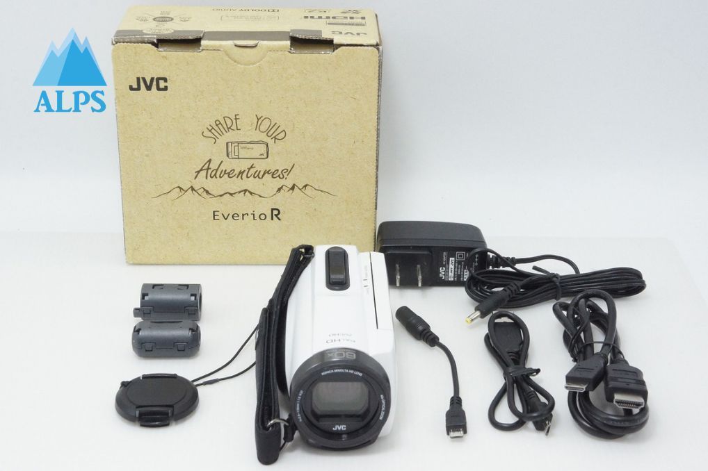 JVCケンウッド Everio R GZ-R480-A 動作品 美品 JVC ケンウッド Everio R GZ-R480 デジタルビデオカメラ