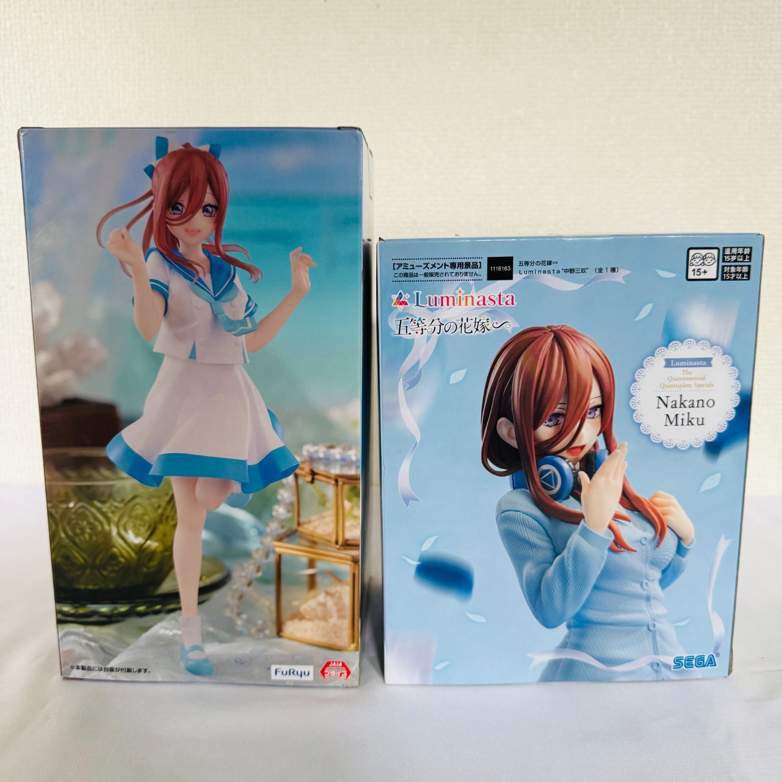 五等分の花嫁 フィギュア 中野三玖 2体セット - メルカリ
