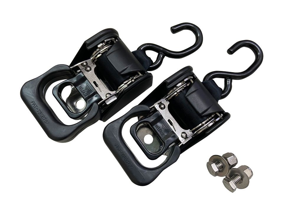 SOREX（ソレックス）収納式ステンレストランサムタイダウンベルト２ (2個セット)