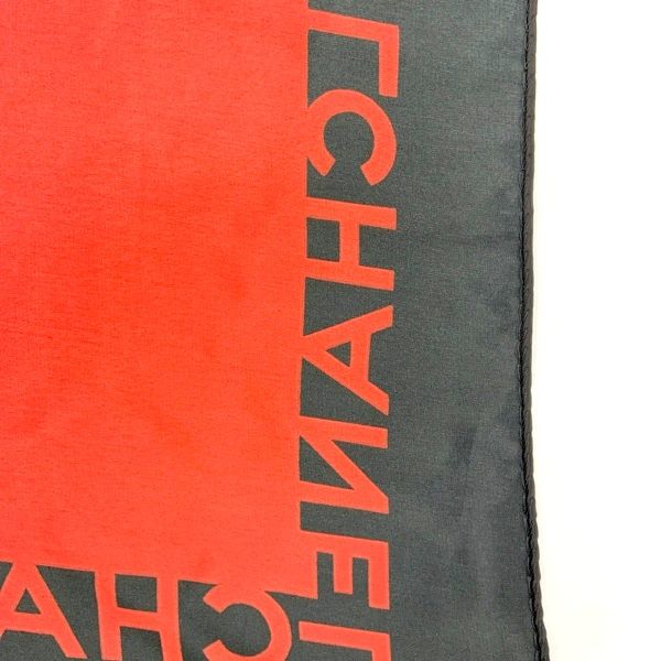 CHANEL シャネル 大判シルクスカーフ マドモアゼル シルエット ココ
