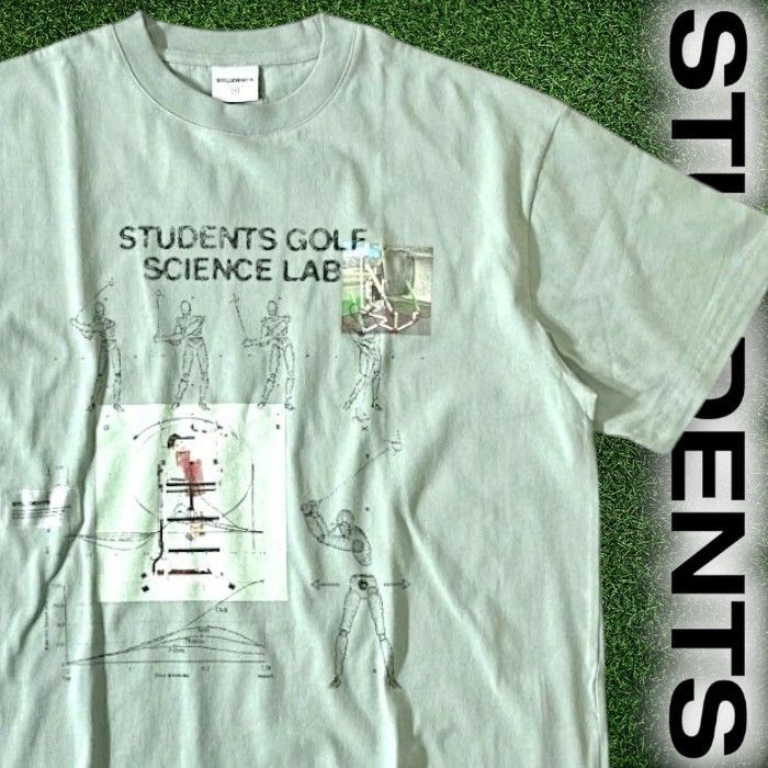 【美品】Students Golf スチューデンツゴルフ プルオーバーシャツ S STUDENTS GOLF スチューデンツゴルフ サイエンスラボ オーバー