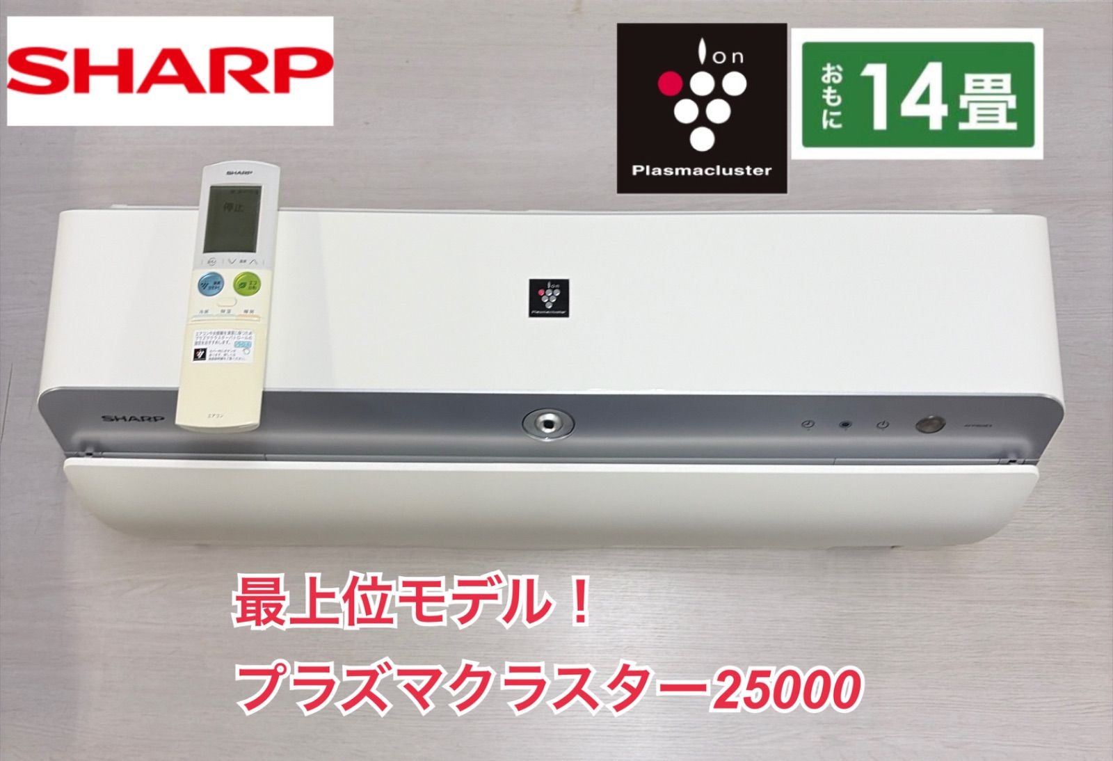 R094☀️ SHARP / シャープ エアコン プラズマクラスター25000 AY 